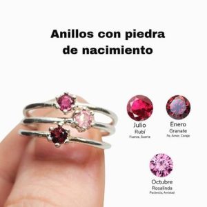 ANILLO CON PIEDRA DE NACIMIENTO