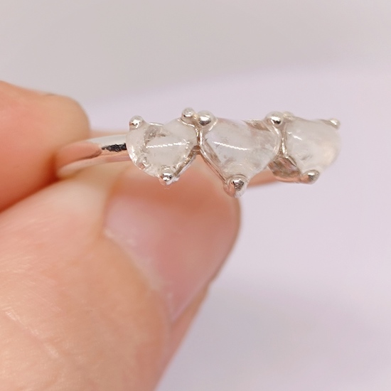 anillo 3 corazones