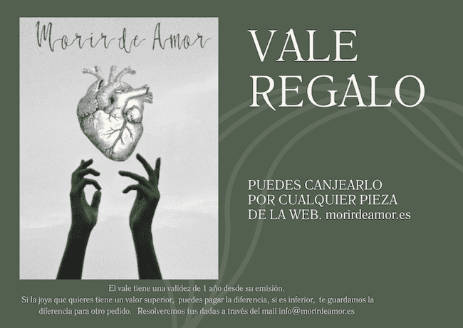 Tarjeta regalo de Morir de Amor