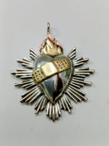 Colgante Corazón Sanado de Morir de Amor