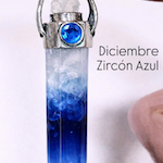 Diciembre Zircón Azul